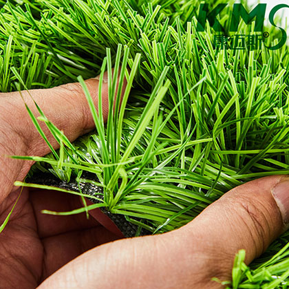 2 Tones Rhombus Green Football Artificial Turf